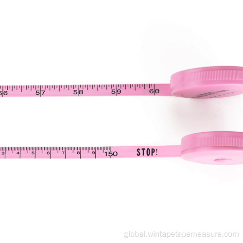 Wholesale Mini Measuring Tape 1.5M Pink Retractable Promotional Tape Measure Supplier